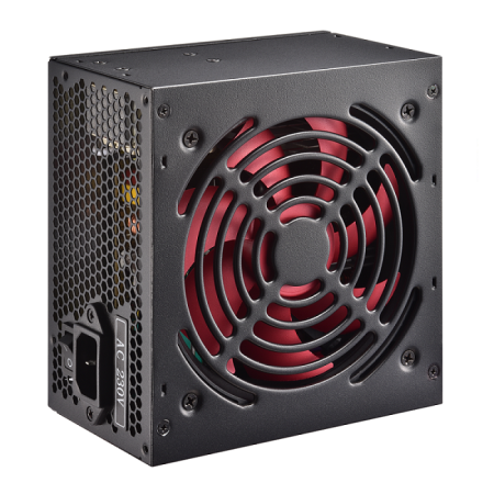 Блок питания XILENCE Redwing Series, XP600R7, 600W, CE, P.PFC, black coating, 12cm Red Fan, Standby