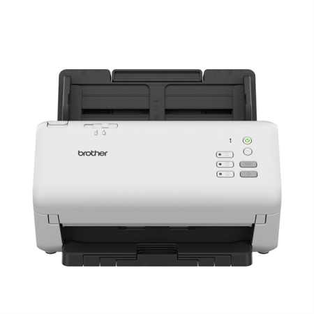 Сканер Brother Документ-сканер ADS-4300N, A4, 40 стр/мин, цветной, 1200 dpi, Duplex, ADF80, USB 3.0