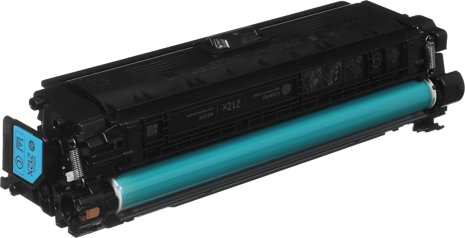 Картридж лазерный HP 212X W2121X голубой (10000стр.) для HP CLJ Enterprise M554/M555