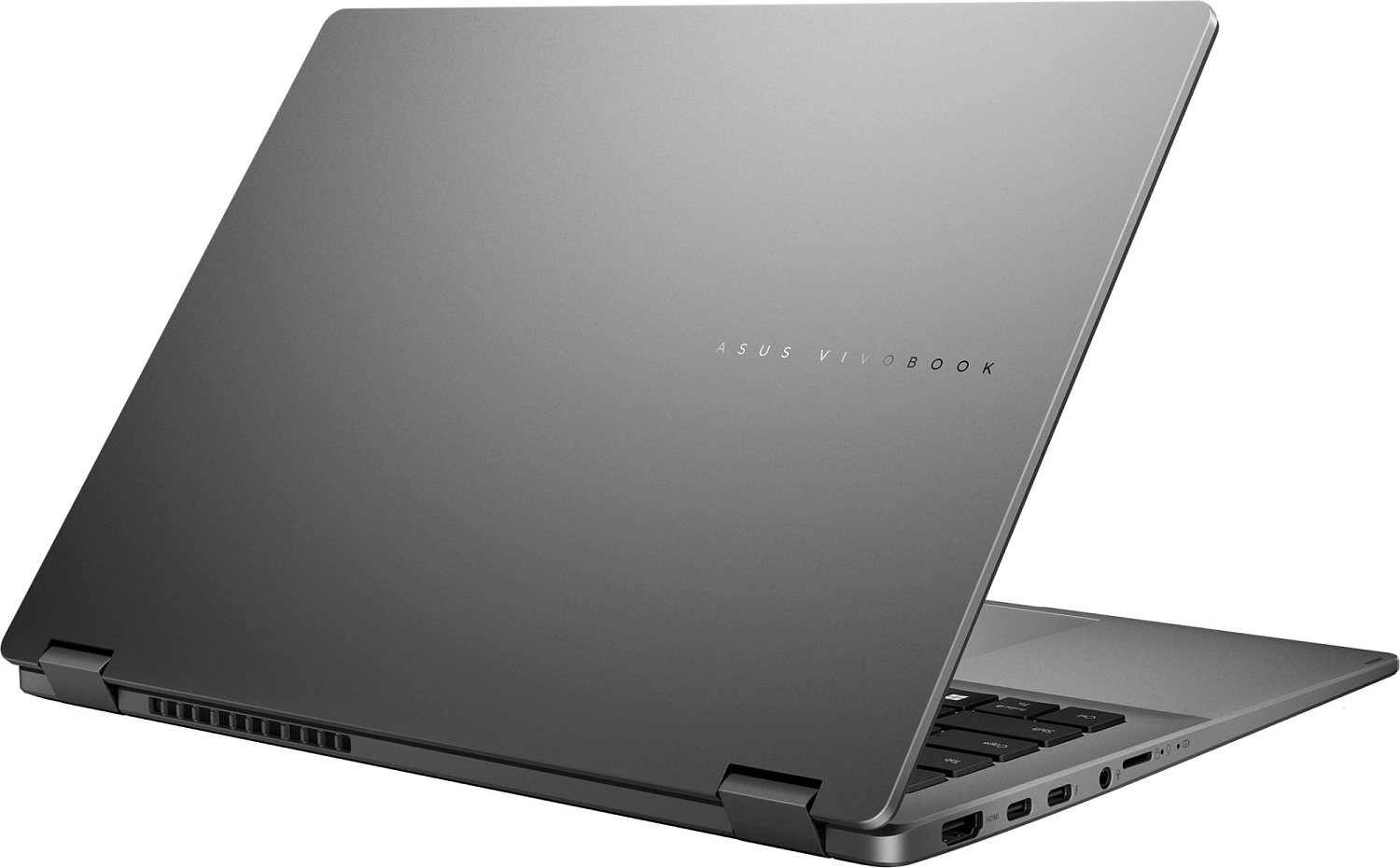 Ноутбук Asus Vivobook 14 Flip TP3407AA-SG111W Core Ultra 7 355 16Gb SSD512Gb Intel Graphics 14" OLED Touch WUXGA (1920x1200) Windows 11 Home grey WiFi BT Cam (90NB17C1-M007C0)