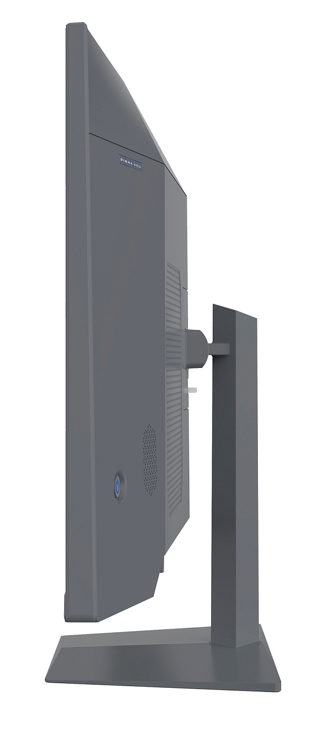 Моноблок Digma PRO AiO 27i 27" 2K i7 1165G7 (2.8) 16Gb SSD512Gb Iris Xe Windows 11 Professional GbitEth WiFi BT 90W клавиатура мышь Cam серый 2560x1440