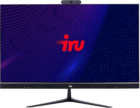 Моноблок IRU Office P2720A3 27" Full HD Ath Si Pro 3125GE (3.4) 8Gb SSD240Gb RGr CR Free DOS GbitEth WiFi BT 120W Cam черный 1920x1080