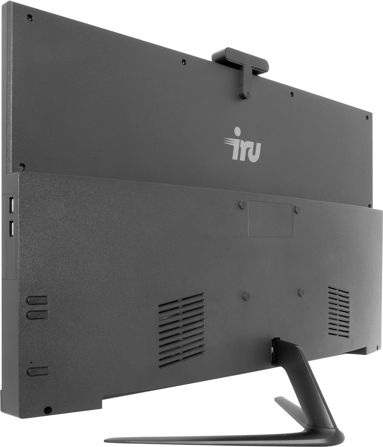 Моноблок IRU Office 27IH5PA 27" Full HD i3 10105 (3.7) 8Gb SSD256Gb UHDG 630 CR Free DOS GbitEth WiFi BT 120W Cam черный 1920x1080