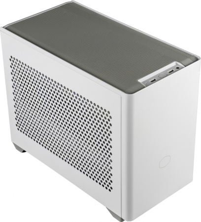 Корпус Cooler Master MasterBox NR200P, USB3.0x2, 1x92 Fan, 2x120 Fan, White, TG panel, w/o PSU, mITX