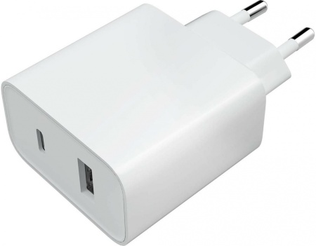 Сетевое зар./устр. Xiaomi Mi 33w Wall Charger 3A (PD) USB-C/USB-A универсальное белый (BHR4996GL)