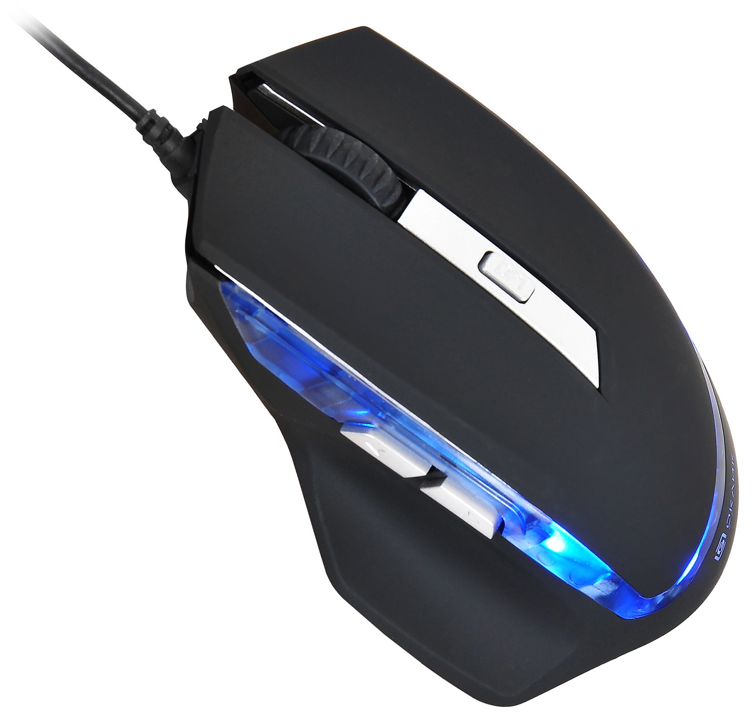 Мышь Оклик 715G черный/серебристый оптическая (3200dpi) USB (6but) Мышь Оклик 715G черный/серебристый оптическая (3200dpi) USB (6but)