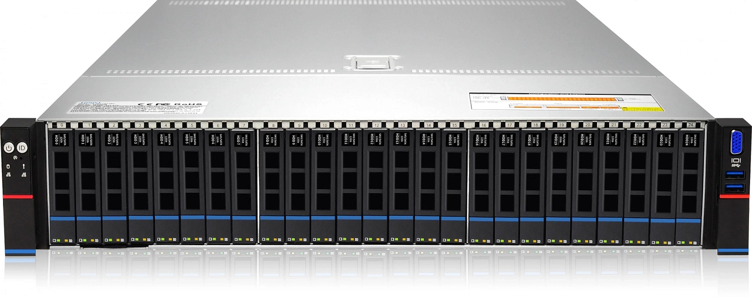 Сервер IRU Rock g2225p 2x6330 4x64Gb 9361-8I 2x1300W w/o OS (2070150)