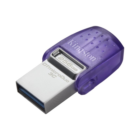 256GB DataTraveler DTDUO3CG3/256GB USB3 Тип А+С, металл, фиолетовый