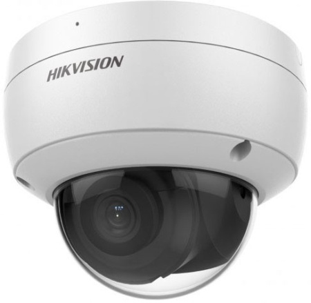 Камера видеонаблюдения IP Hikvision DS-2CD2123G2-IU(4mm) 4-4мм цв. корп.:белый