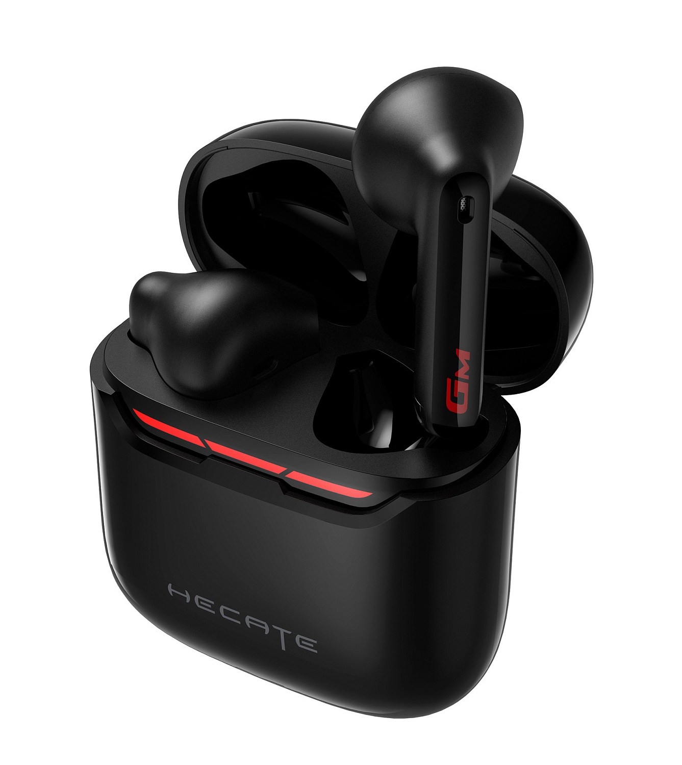 Наушники с микрофоном Edifier GM3 Plus черный вкладыши BT в ушной раковине