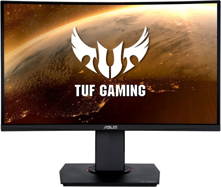 Монитор Asus 23.6" Gaming VG24VQR черный VA LED 1ms 16:9 HDMI M/M матовая HAS Piv 350cd 178гр/178гр 1920x1080 165Hz FreeSync Premium DP FHD 5.66кг