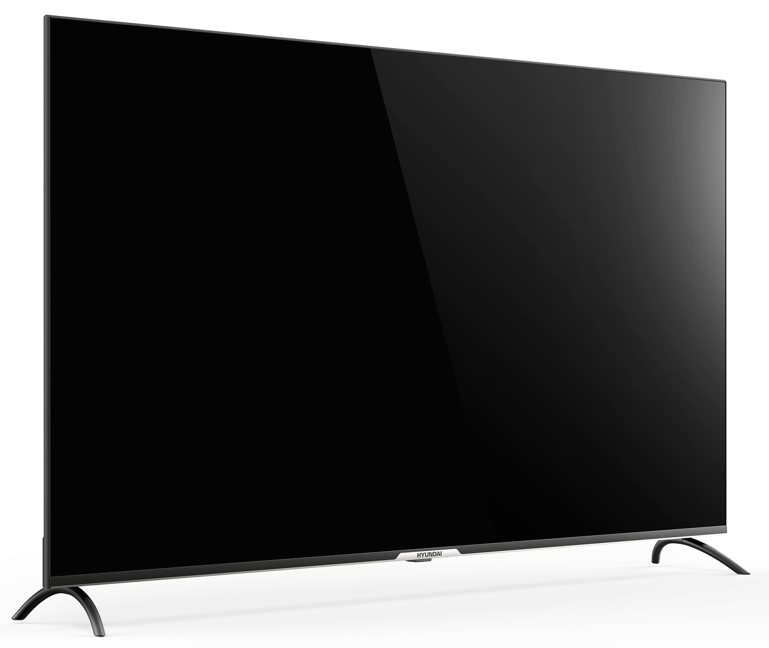 Телевизор LED Hyundai 65" H-LED65BU7000 Салют ТВ Frameless черный 4K Ultra HD 60Hz DVB-T DVB-T2 DVB-C DVB-S DVB-S2 USB WiFi Smart TV