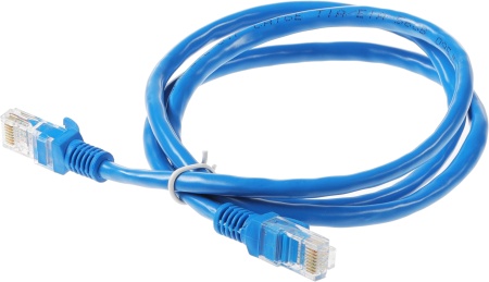 Патч-корд Premier PP6U-1M/B 10000Гбит/с UTP 4 пары cat6 CCA molded 1м синий RJ-45 (m)-RJ-45 (m)