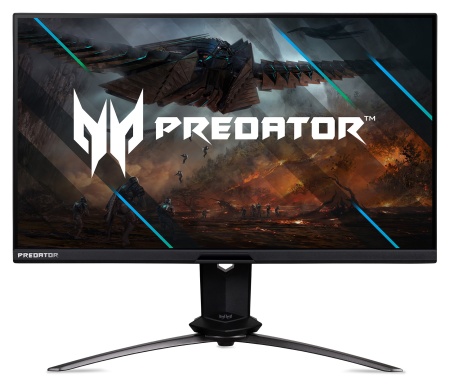 Монитор Acer 24.5" Predator X25 черный IPS LED 0.3ms 16:9 HDMI M/M матовая HAS Piv 400cd 178гр/178гр 1920x1080 360Hz G-Sync DP 4K USB 5.88кг