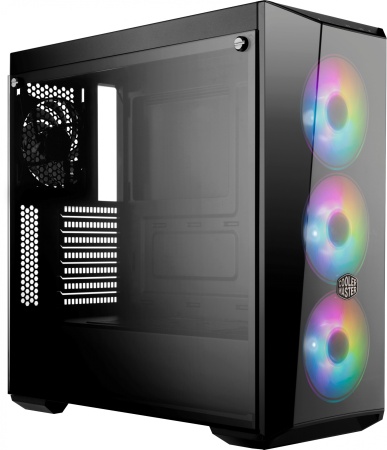 Корпус Cooler Master MasterBox Lite 5 ARGB, W/O controller черный без БП ATX 3x120mm 2x140mm 2xUSB3.0 audio bott PSU