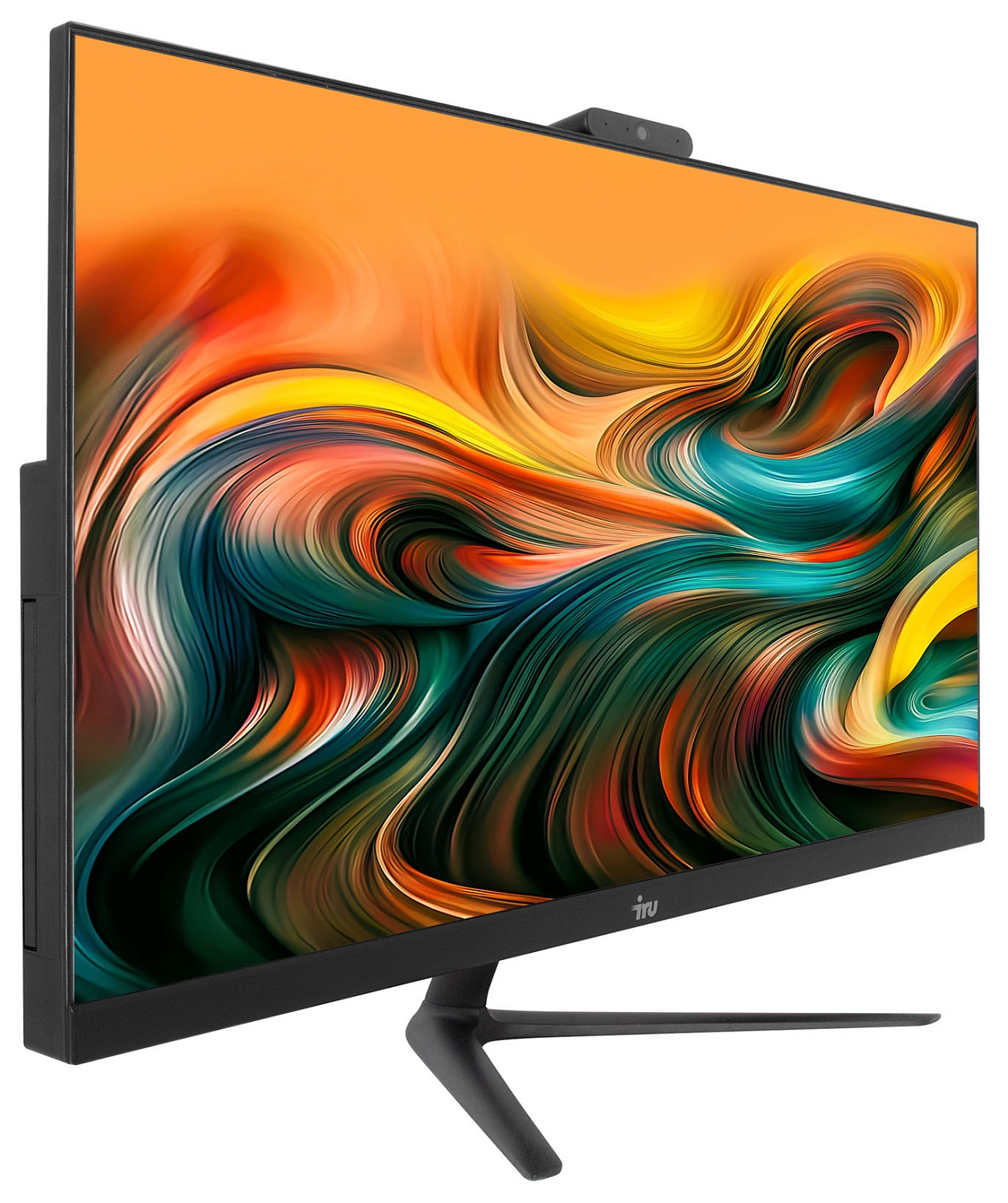 Моноблок IRU Office 27IH5P2K 27" QHD i5 11400 (2.6) 8Gb SSD1Tb UHDG 730 Free DOS GbitEth WiFi BT 120W Cam черный 2560x1440