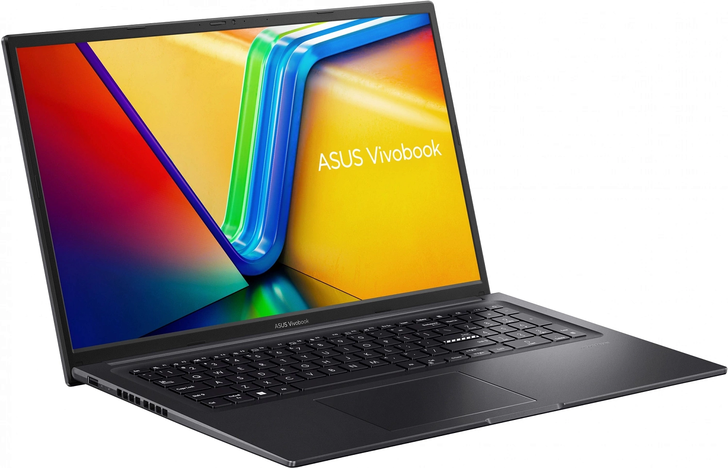 Ноутбук ASUS Vivobook 17X K3704VA-AU051 Core i5-13500H Processor/DDR4 16GB/512GB M.2 SSD /17.3" FHD IPS (1920 x 1080)/No OS/Indie Black/2,1Kg/RU_EN_Keyboard
