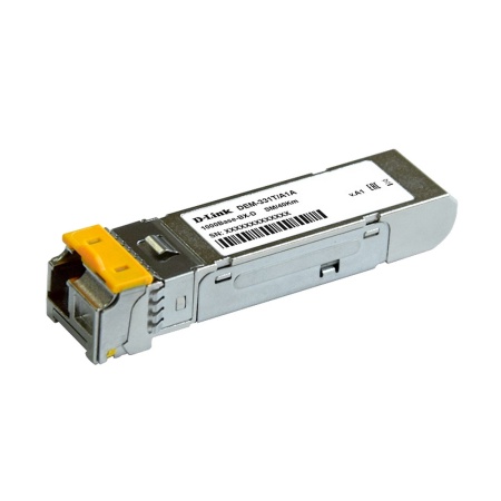 331T/40KM/A1A WDM SFP-трансивер с 1 портом 1000Base-BX-D (Tx:1550 нм, Rx:1310 нм) для одномодового оптического кабеля 40 км