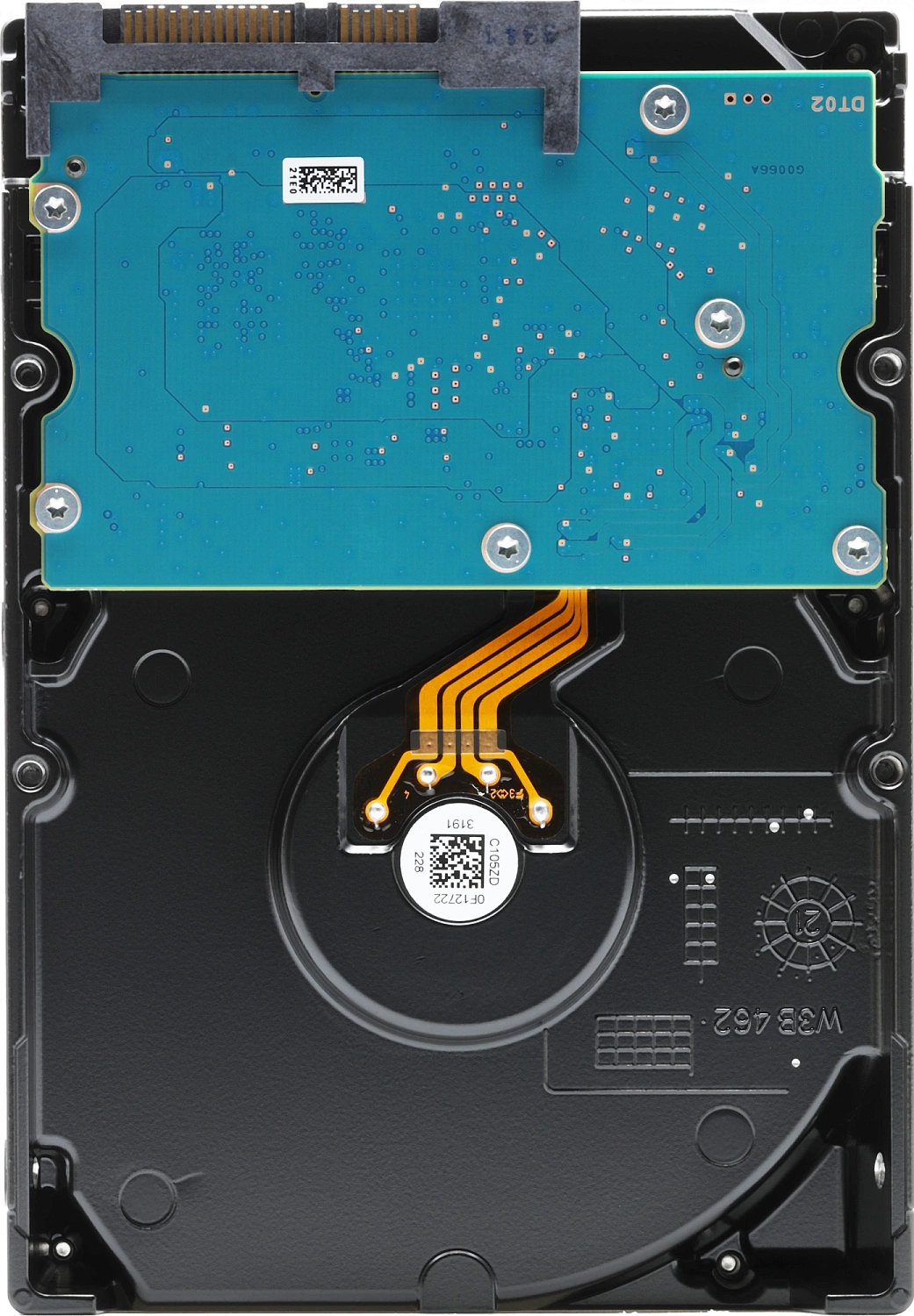 Жесткий диск Toshiba Original SATA-III 6Tb HDWD260UZSVA Desktop P300 (5400rpm) 128Mb 3.5"