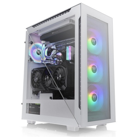 Divider 500 TG Snow ARGB CA-1T4-00M6WN-01 White/Win/SPCC/Tempered Glass*4/120mm ARGB Fan*3/120mm CA-1T4-00M6WN-01 Standard Fan*1 (527897)