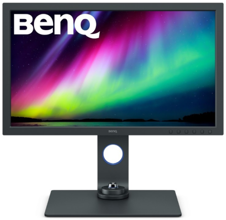 Монитор BENQ 27" SW271C 4K IPS LED 3840x2160 16:9 300 cd/m2 5ms 1000:1 100% sRGB ,10bit panel 2*HDMI  DP 1.4 USB-TypeC 3, USB 3.1 178/178 HAS Pivot  Flicker-free Speaker Gray