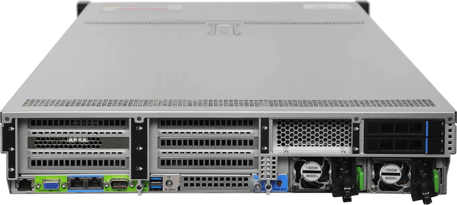 Сервер IRU Rock g2225p 2x6348 4x64Gb 2x1800Gb 2.5" SAS-3 9361-8I AST2500 2xGigEth 2x1300W w/o OS (2139294)