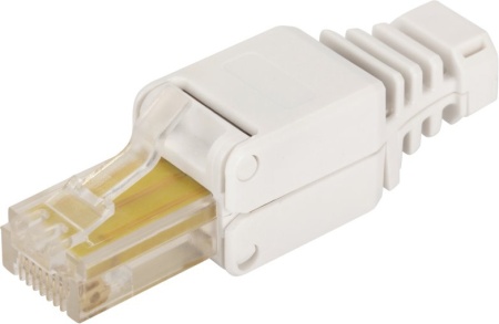 Полевой коннектор RJ-45 8P8C, неэкранированный, категории 5E