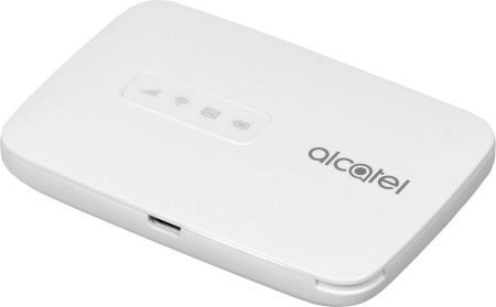 Модем 2G/3G/4G Alcatel Link Zone MW40V USB Wi-Fi Firewall +Router внешний белый