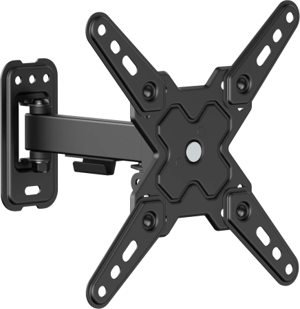 Кронштейн для телевизора Ultramounts UM966 черный 13"-43" макс.20кг настенный поворот и наклон
