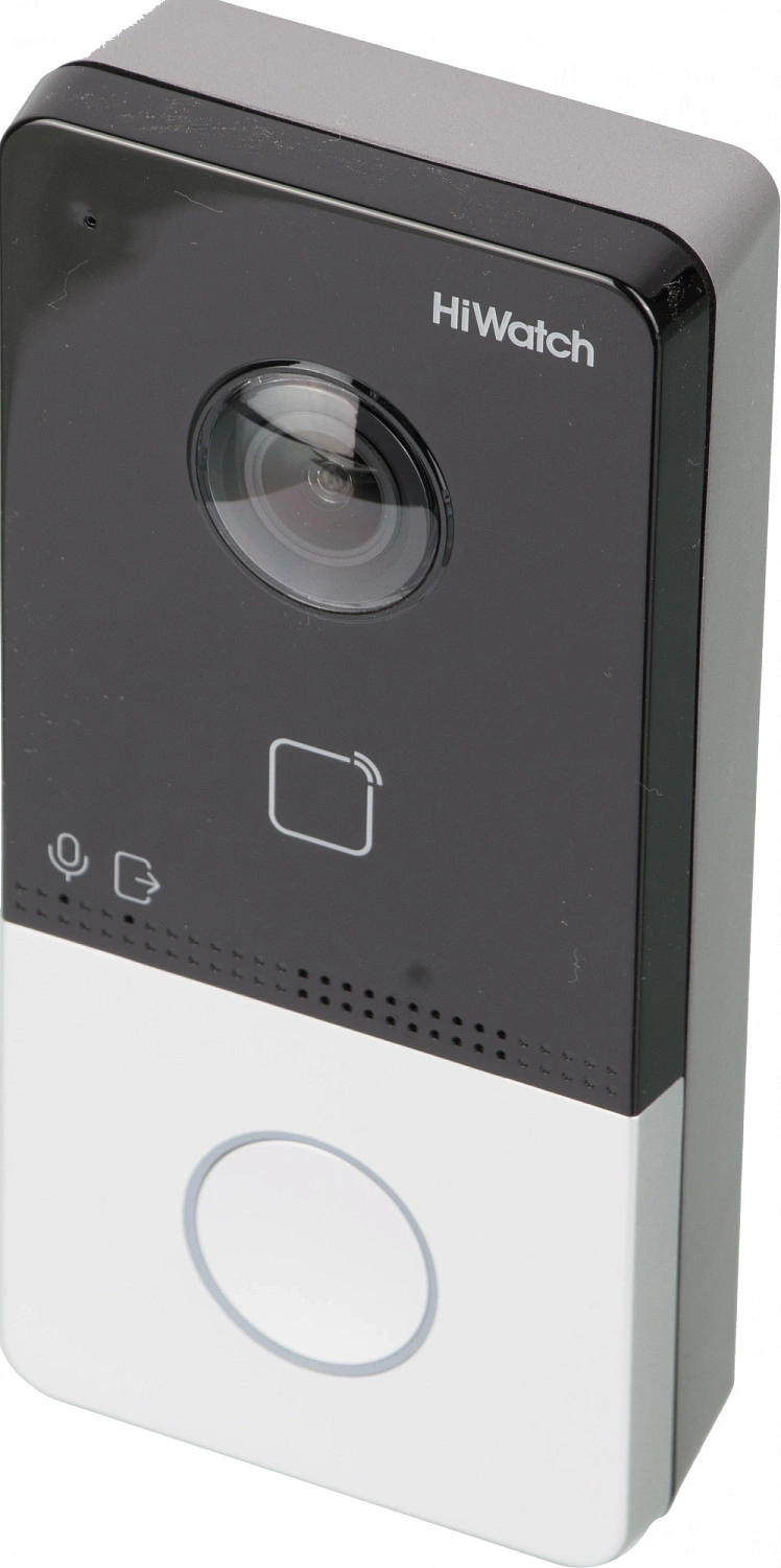 Комплект домофона HiWatch DS-D100IKWF(B) белый