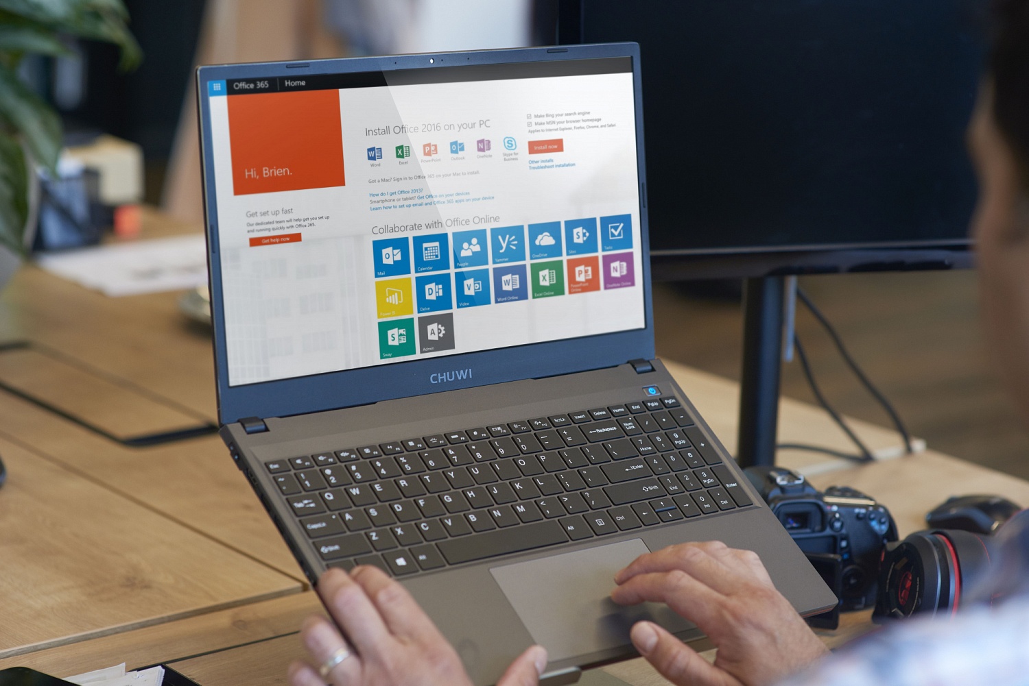 Ноутбук Chuwi Corebook Xpro Core i3 1215U 16Gb SSD512Gb Intel UHD Graphics 15.6" IPS FHD (1920x1080) Windows 11 Home grey WiFi BT Cam 6060mAh (1746152 1215U/16/512)