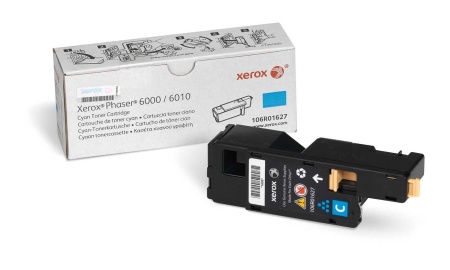 Картридж Xerox 106R01627 лазерный голубой для WorkCentre 6015, 1000 стр (аналог.артикулу 106R01631), нужен чип