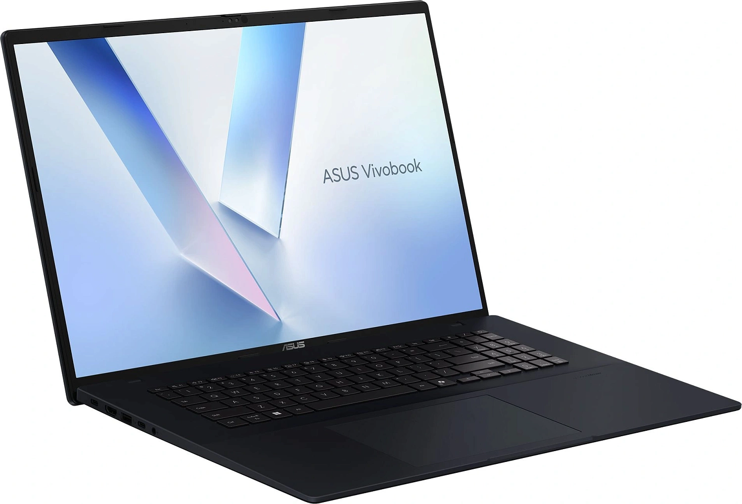 Ноутбук Asus Vivobook 18 M1807HA-S8160 Ryzen 7 260 16Gb SSD512Gb AMD Radeon 780M 18" IPS WUXGA (1920x1200) без ОС blue WiFi BT Cam (90NB15P1-M00BL0)