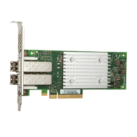 QLE2742-SR-CK (BK3210407-01 F) OEM 32Gb/s FC HBA, 2-port, PCIe v3.0 x8, LC SR MMF, В комплекте две планки (LP + FH)