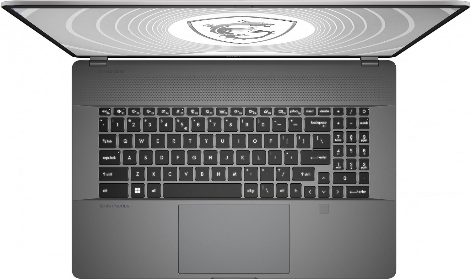 Ноутбук MSI CreatorPro Z17 HX Studio A13VKT-227RU Core i9 13950HX 32Gb SSD2Tb NVIDIA GeForce RTX 3000 8Gb 17" IPS Touch QHD+ (2560x1440) Windows 11 Professional grey WiFi BT Cam (9S7-17N212-227)