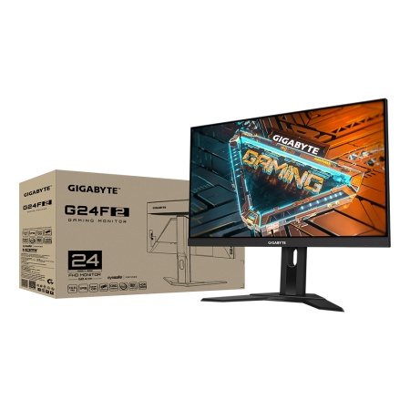 23.8" Gigabyte G24F 2-EU Gaming monitor Black (IPS, 1920x1080, HDMI+HDMI+DP, 1 ms, 178°/178°, 300 cd/m, 1100:1, 2xUSB3.0, 165Hz) (9DG24F2-00-1ABEU)