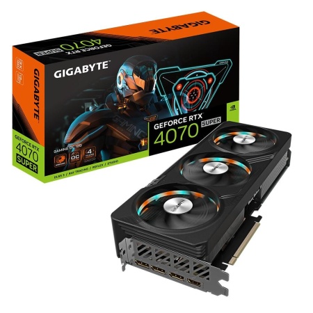 Видеокарта Gigabyte RTX4070SUPER GAMING OC 12GB RTL