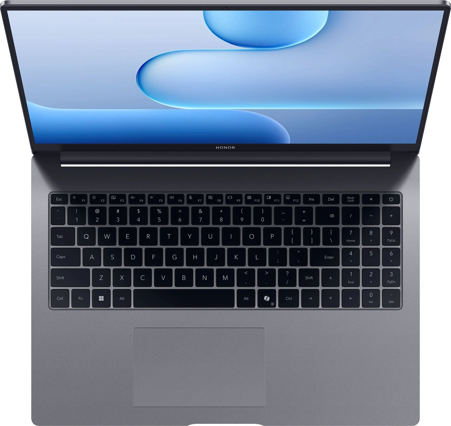 Ноутбук Honor MagicBook X16 2026 BRG-X Core Ultra 5 125H 16Gb SSD512Gb Intel Arc 16" IPS FHD+ (1920x1200) без ОС grey space WiFi BT Cam (5301ARGQ)