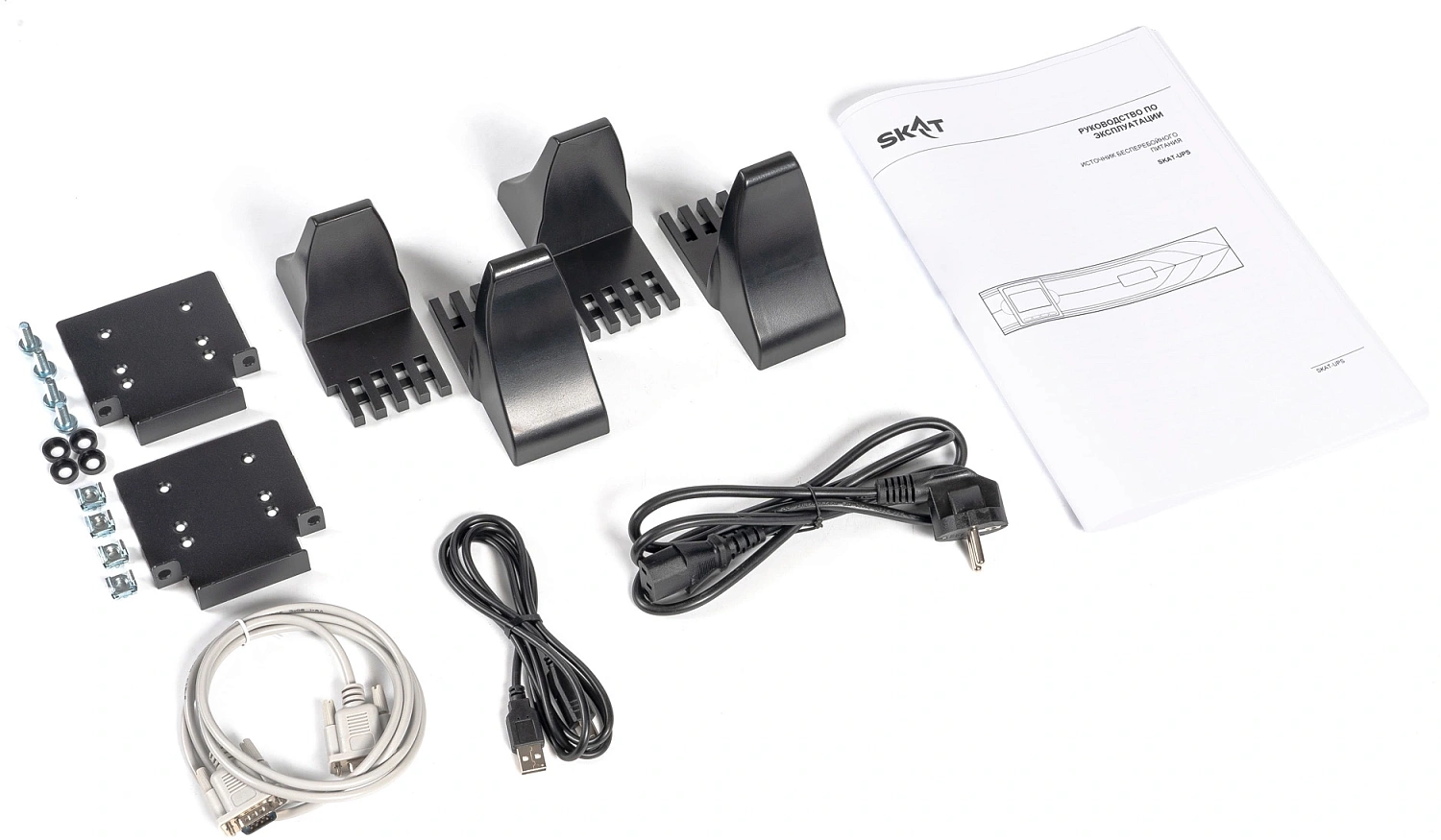 Источник бесперебойного питания Бастион 2000-Rack-ON-4X9-E P3 2000Вт 2000ВА черный