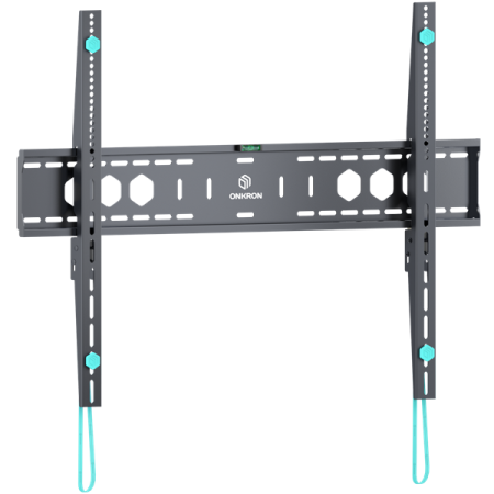 Кронштейн ONKRON Настенный кронштейн для интерактивных панелей и ТВ 60"-110" фиксированный, чёрный UF12