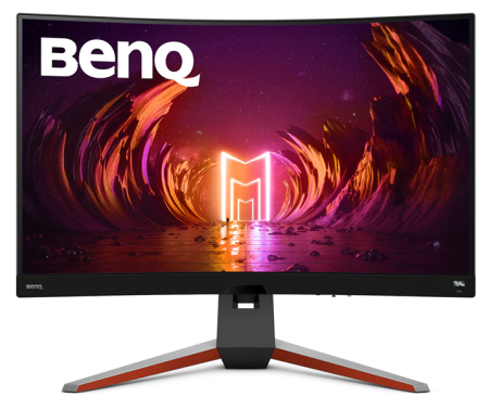 Монитор BENQ 31,5" EX3210R MOBIUZ Curvature 1000R VA LED 2560x1440@165Hz 1ms 16:9 300(400)cd/m2 2500:1 178/178 2*HDMI DP 2*USB 3.0 USB -B Speaker  HAS Swivel Tilt  Metallic Grey