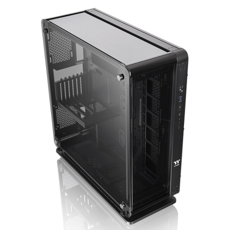 Корпус Thermaltake Core P8 TG черный без БП ATX 18x120mm 12x140mm 2xUSB2.0 2xUSB3.0 audio bott PSU