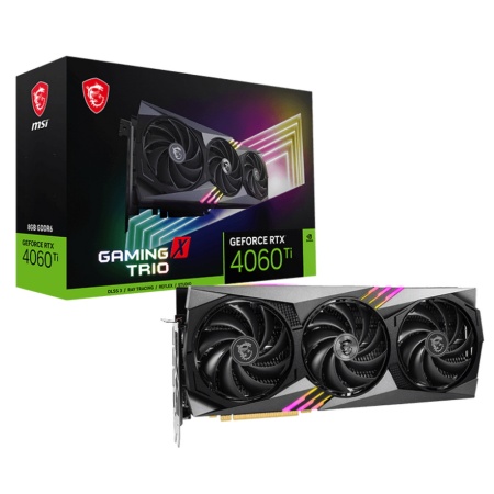 RTX4060Ti GAMING X TRIO 8GB GDDR6 128-bit DPx3 HDMI ATX 3FAN RTL