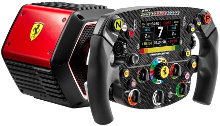 Руль ThrustMaster T818 25кноп. красный/черный