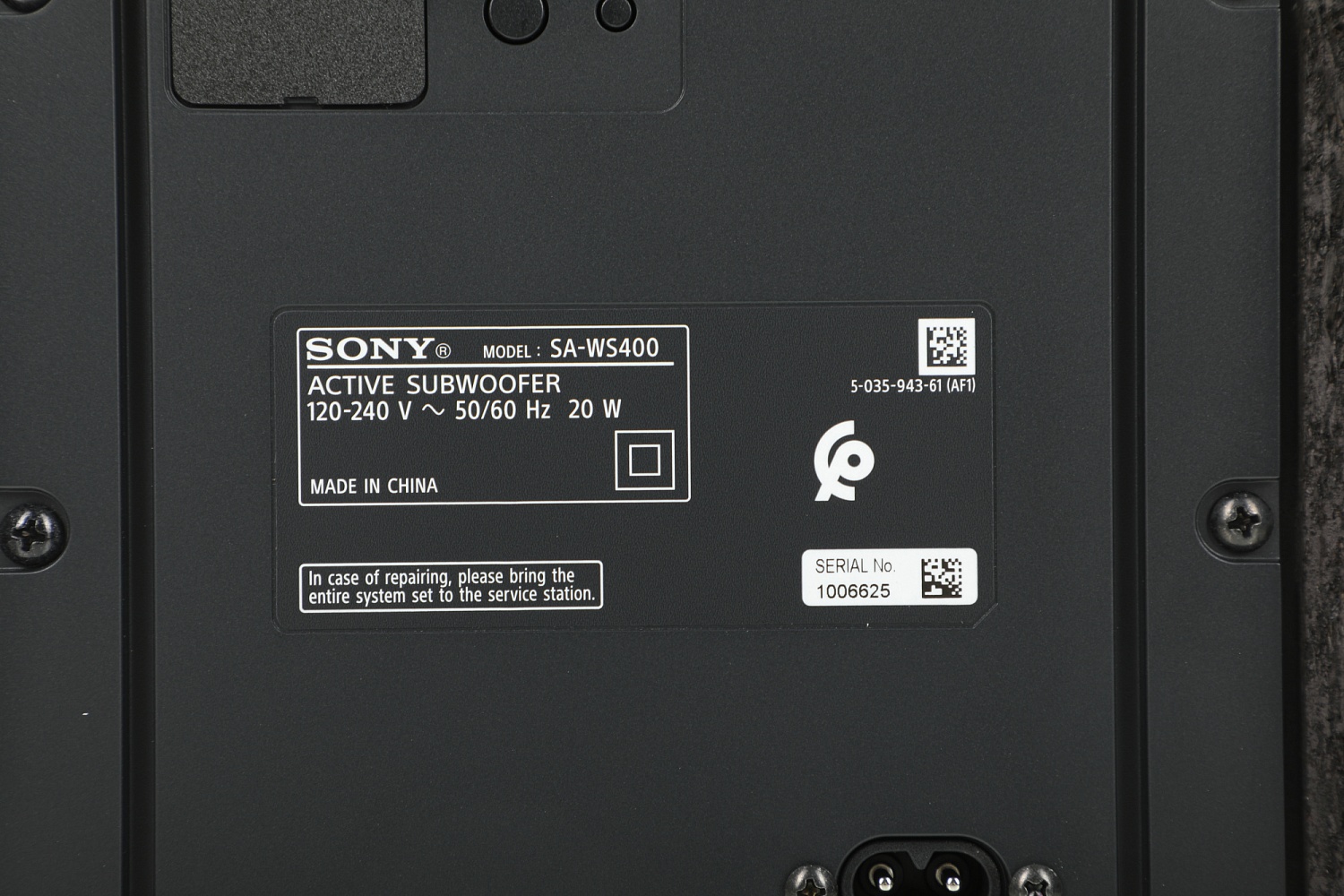 Саундбар Sony HT-S400 2.1 330Вт черный Саундбар Sony HT-S400 2.1 330Вт черный