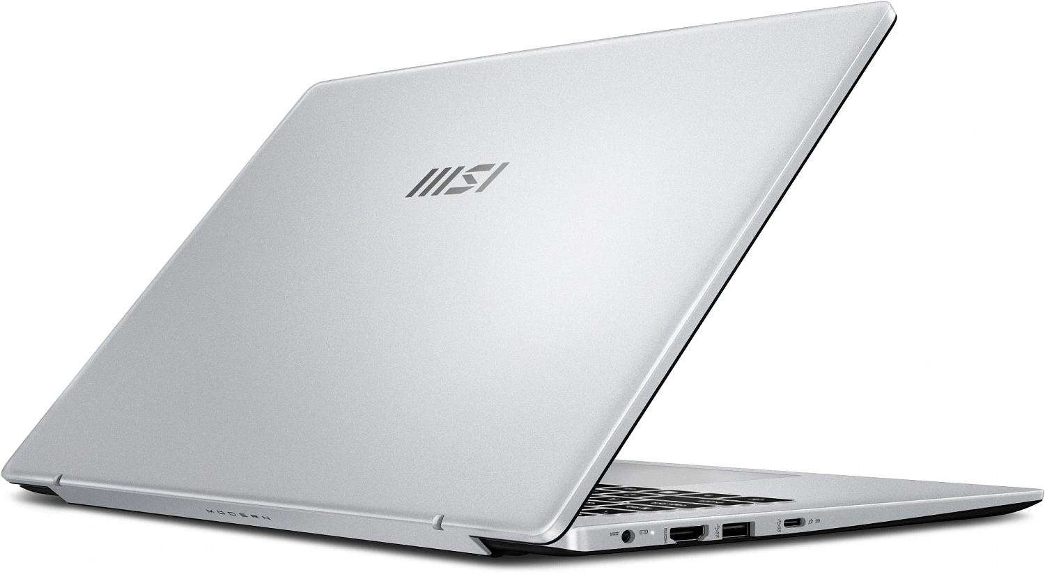 Ноутбук MSI Modern 14 F1MG-815XRU Core 7 150U 16Gb SSD512Gb Intel Graphics 14" IPS FHD (1920x1080) FreeDOS silver WiFi BT Cam (9S7-14S113-815)