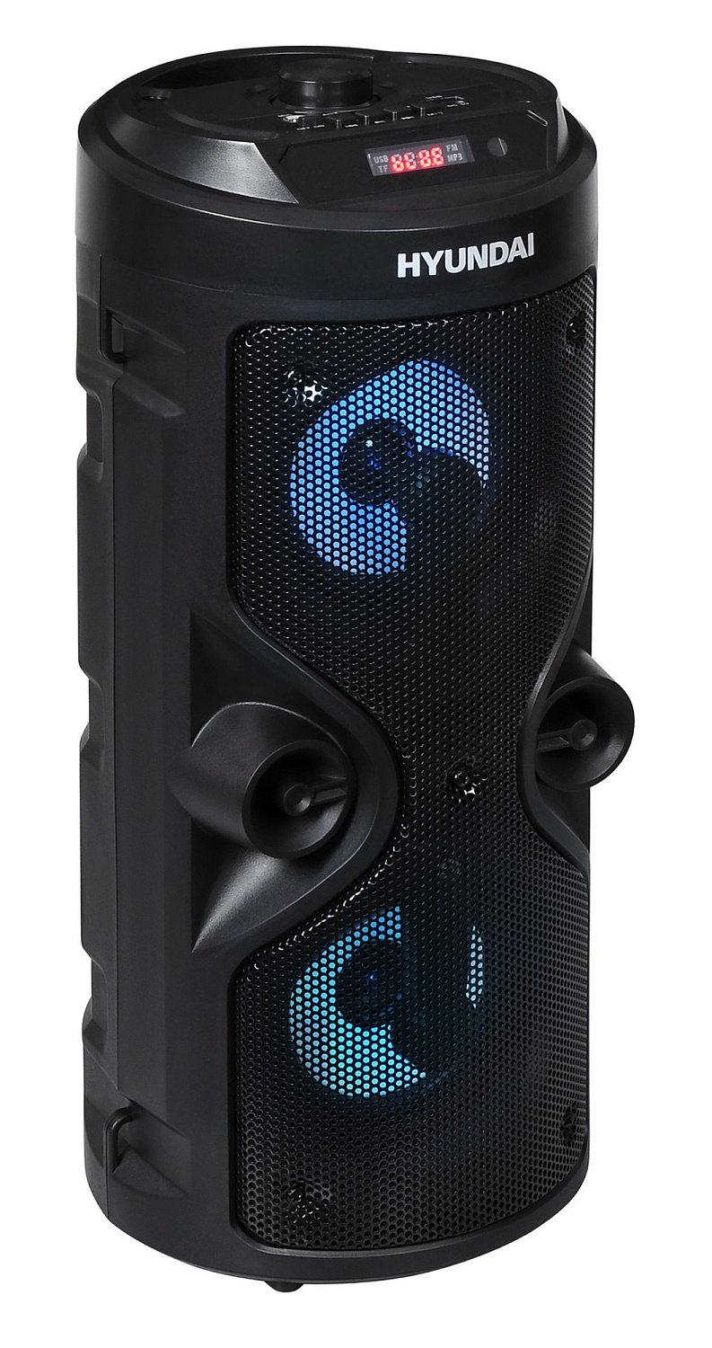 Минисистема Hyundai H-MC150 черный 50Вт FM USB BT SD/MMC Минисистема Hyundai H-MC150 черный 50Вт FM USB BT SD/MMC