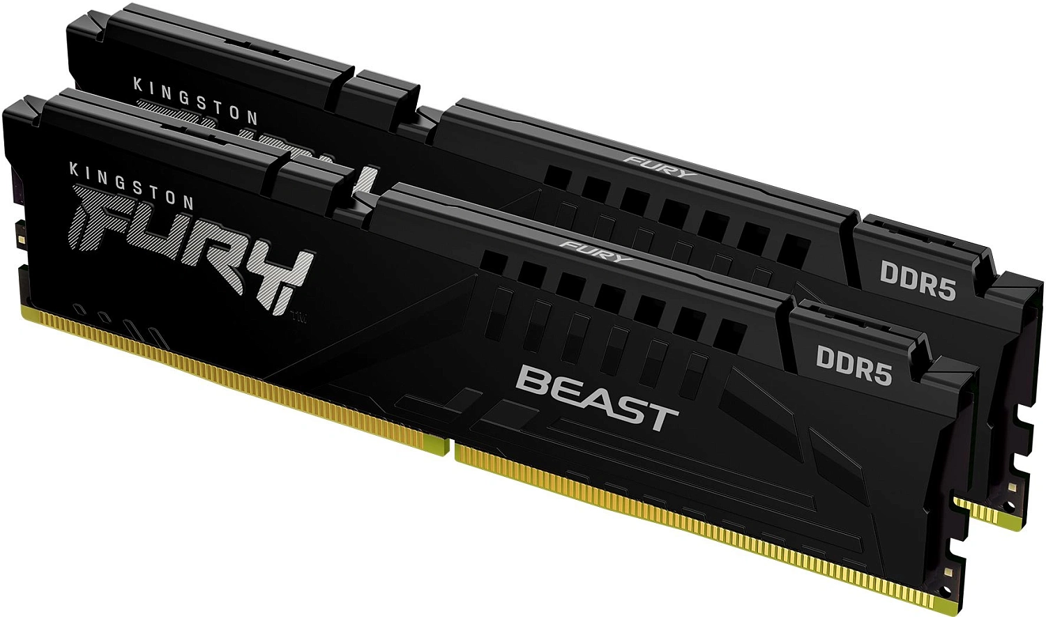 Оперативная память Kingston 64GB 5600MT/s DDR5 CL40 DIMM (Kit of 2) FURY Beast Black