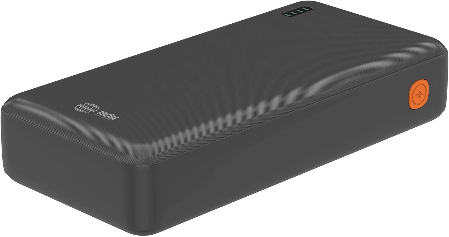 Мобильный аккумулятор Cactus CS-PBFSDA-20000 20000mAh 4.5A USB-A/2xUSB-C черный Мобильный аккумулятор Cactus CS-PBFSDA-20000 20000mAh 4.5A USB-A/2xUSB-C черный