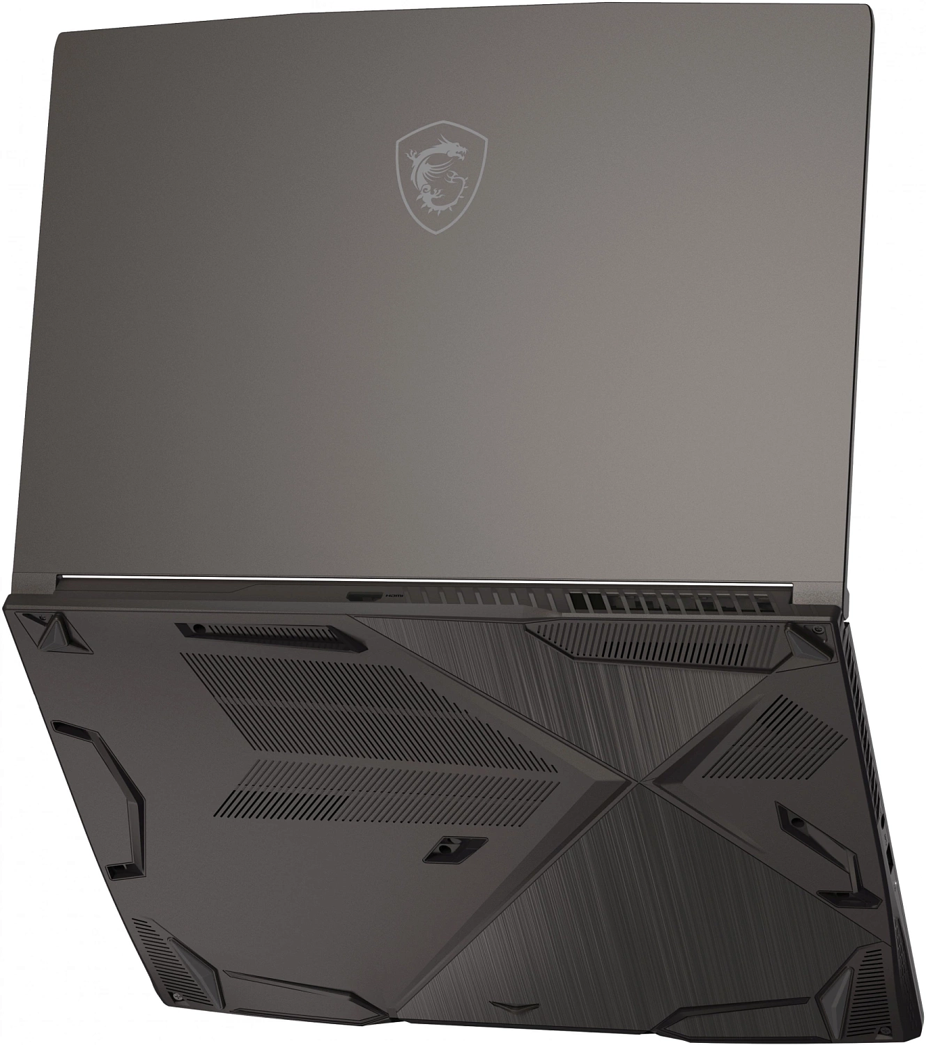 Ноутбук MSI Thin 15 B13VE-2650XRU Core i5 13420H 16Gb SSD512Gb NVIDIA GeForce RTX4050 6Gb 15.6" IPS FHD (1920x1080) Free DOS grey space WiFi BT Cam (9S7-16R831-2650)